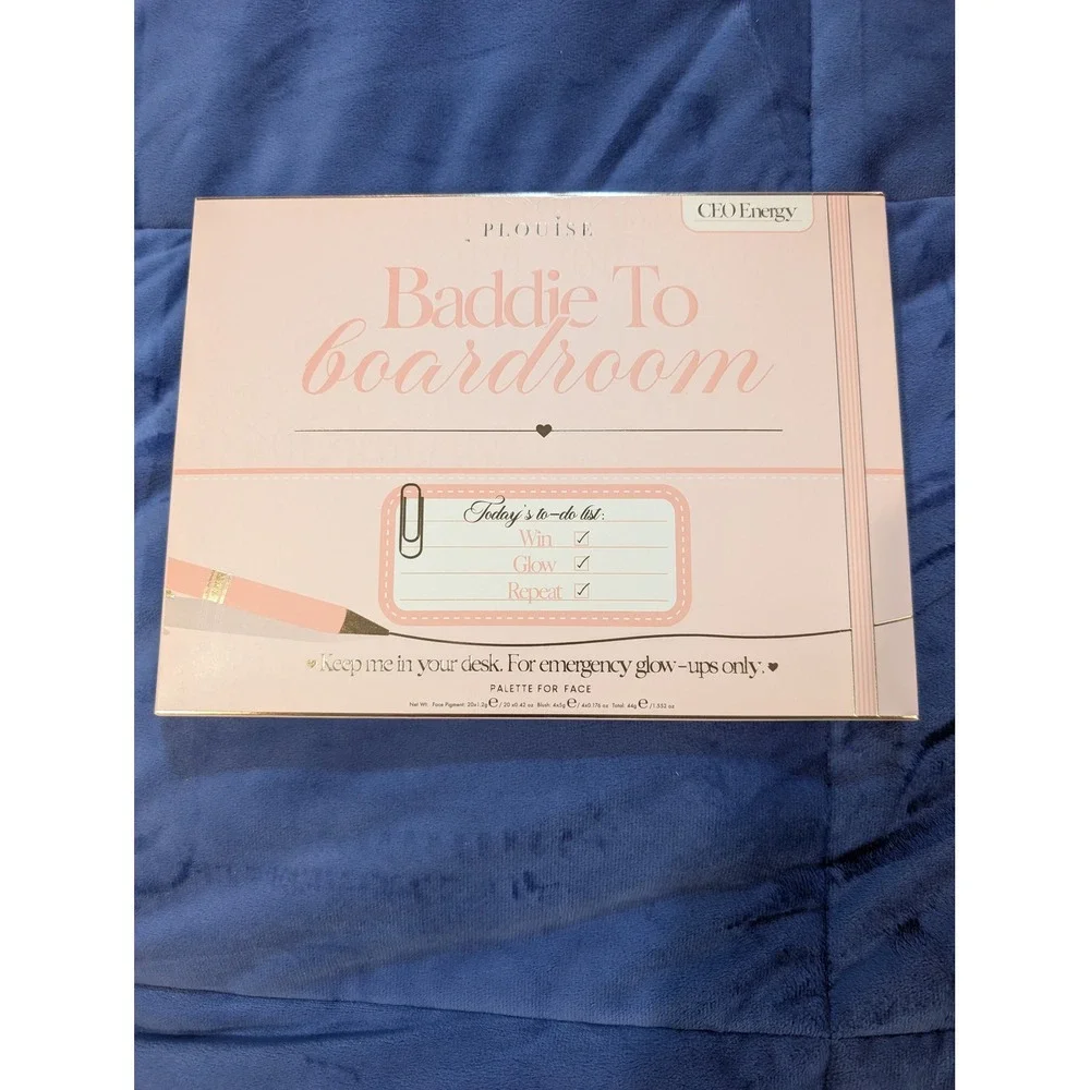 P Louise Baddie To Boardroom Face Palette Women Pink CEO Energy Collection